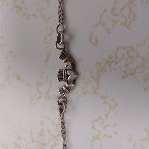 From Ireland, Claddagh Anklet